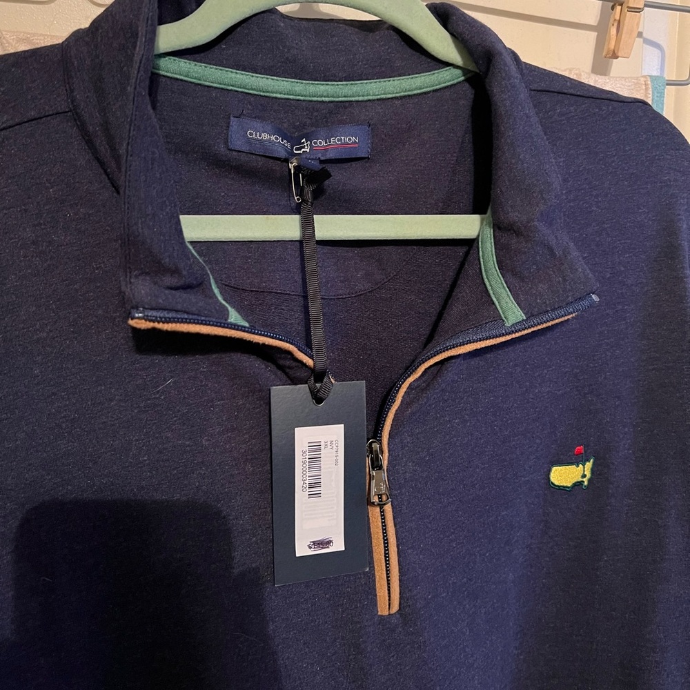 NWT 3XL Masters Quarter-zip (fits more like 2XL)